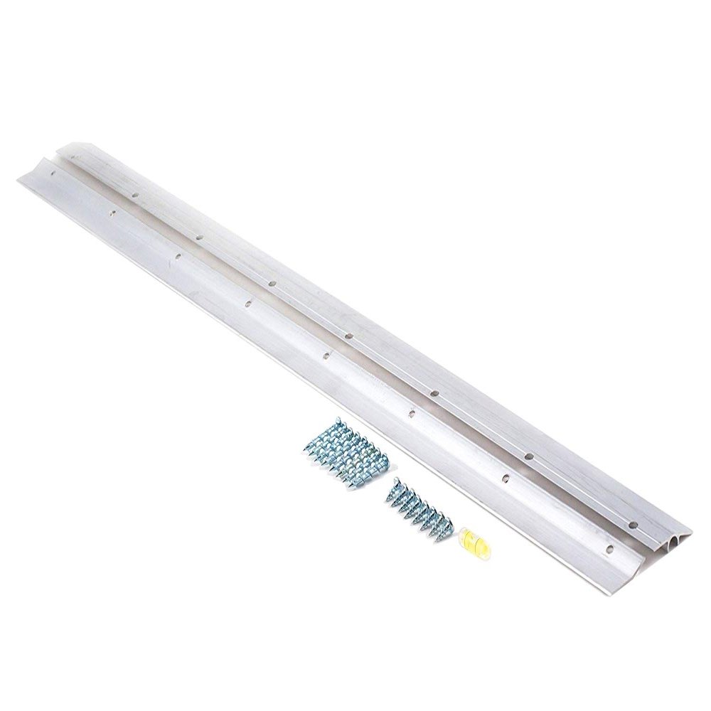 Hangman Heavy-Duty Mirror and Picture Hanger with Walldog Anchorless Screws - Aluminum: HM-18D