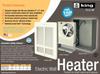 KING W2412-BW W Series Wall Heater, 1200W / 240V, Bright White view 3