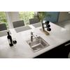Elkay Lustertone BLR15602 Single Bowl Top Mount Stainless Steel Bar Sink view 2