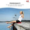 SISSEL SITFIT 14in Black | Active Sitting & Training | Strengthens Back & Pelvic Floor Muscles | Versatile Use: Legs & Veins | Adjustable Pressure | Includes Exercise Poster view 2