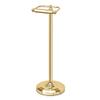 Home Accents Brass Toilet Paper Holder, Freestanding Pedestal Tissue Stand, 22" Height, Floor Standing Bathroom Holder view 1