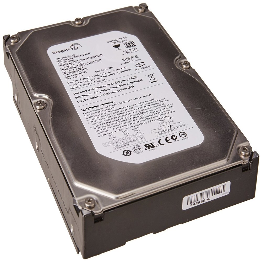 Seagate Barracuda ES 750GB SATA/300 7200RPM 16MB Hard Drive