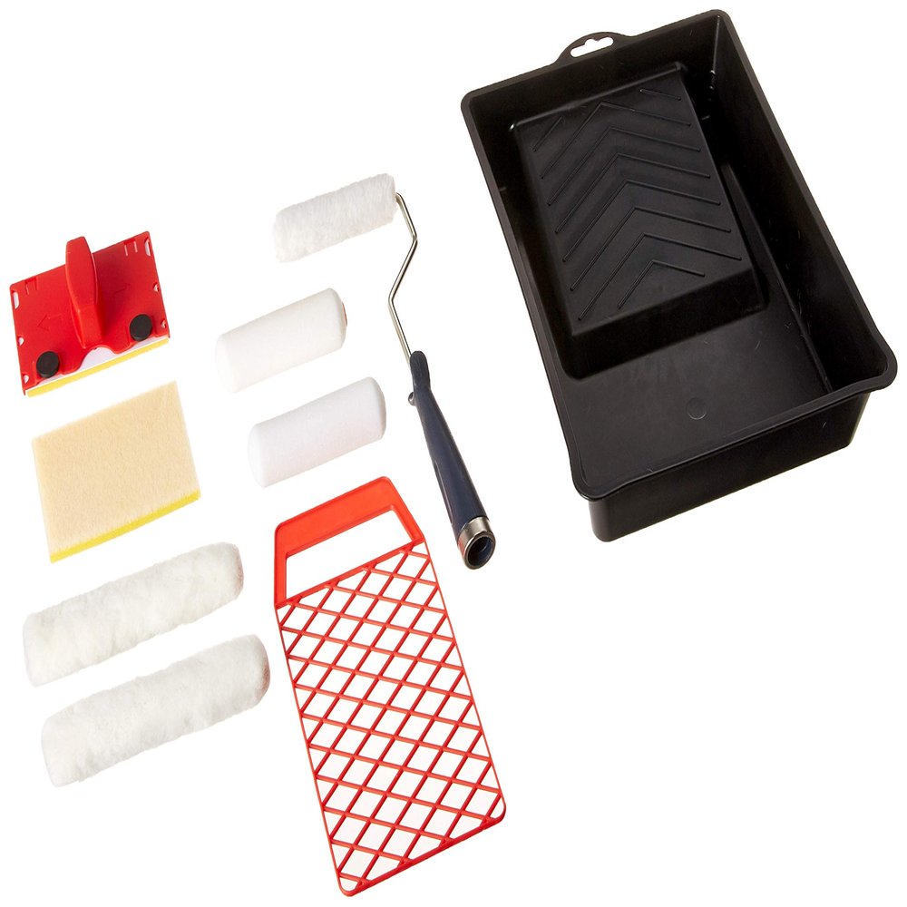 Linzer MS7PC RM705 Mini Roller and Wheel Pad Edger Tray Set