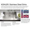 KOHLER Trough 22 Undertone Sink view 2