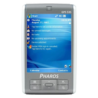 Pharos 535e Traveler 3.5-Inch Portable GPS Navigator