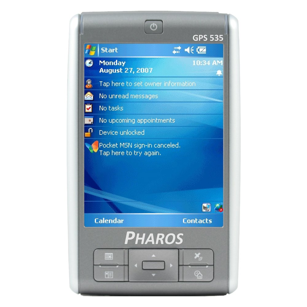 Pharos 535e Traveler 3.5-Inch Portable GPS Navigator