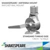 Shakespeare 4188SL SS Rail Mount Ratchet for 1-Inch to 1-1/2-Inch rail view 2