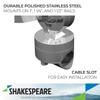 Shakespeare 4188SL SS Rail Mount Ratchet for 1-Inch to 1-1/2-Inch rail view 3