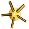 Hawk TJ9652 Universal Brass Clock/Watch Key Set, Odd & Even Sizes view 3