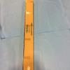 Global Industrial Bin Rail, 60" W x 3-1/4"H, Steel, Tan view 1