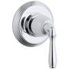 KOHLER Devonshire Valve trim for transfer valve with lever handle, requires valve view 1