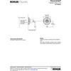 KOHLER Devonshire Valve trim for transfer valve with lever handle, requires valve view 3