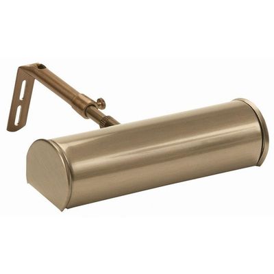 House of Troy A7-71 Advent Picture Light, 7", Antique Brass