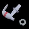 uxcell 2pcs Drinking Fountains Plastic White Pink 15mm Connector Dia view 4