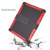 Case for Ipad 4th 3rd 2nd Generation 9.7 inch case Cover (Old Model) md510ll/A MC769ll /A Mc979ll /A Mc705ll /A A1458 A1430 A1416 2In1 TPU PC Design Cover (Red) view 2