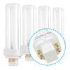 KOR 13W Double Tube CFL Light Bulbs, G24Q-1 4-Pin, 4100K Cool White, 4 Pack view 1