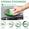 Ramtech 90mm Dashboard Adhesive Pad Mounting Disk for GPS Suction Cup Mount, Compatible with Rand McNally RV Tablet 80 RVT80, DMD90 view 2