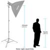 NEEWER 102"/2.6m Stainless Steel Light Stand, Spring Cushioned Heavy Duty Photography Tripod Stand with 1/4 to 3/8 Universal Screw Adapter for Strobe, LED Video Light, Ring Light, Monolight, Softbox view 3
