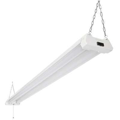 Maxxima 4 ft. Utility LED Shop Light Fixture, 5000K Daylight 4400 Lumens