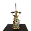 FixtureDisplays Tiffany Style Peacock Desktop Lamp 16-Inch Shade15720 view 4
