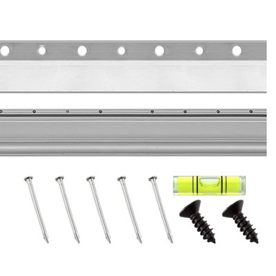 Hangman 10 Inch Picture Hanger Frame Hanging System Kit, No Wall Damage Rental Friendly French Cleat Z-Bar Nail Support Wall Art, Mirror, and Headboard Wall Mounting Brackets - Up to 100 lbs
