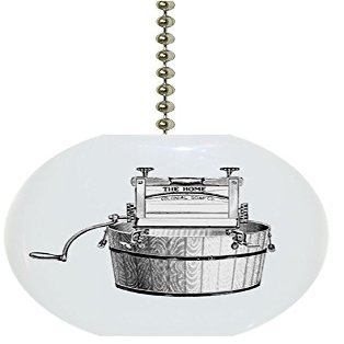 Wringer Washing Bucket Laundry Solid Ceramic Fan Pull