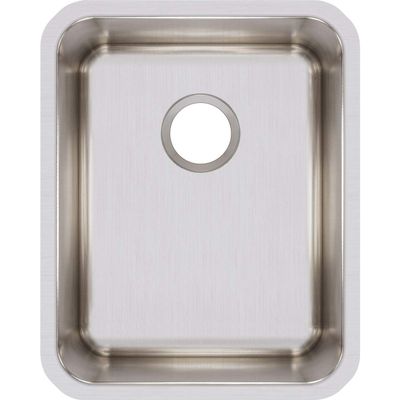 Elkay ELUH141810 Lustertone Classic Single Bowl Undermount Stainless Steel Sink