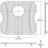 Elkay LKWOBG1616SS Stainless Steel Bottom Grid view 2