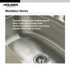 Houzer 32" Stainless Steel Undermount 60/40 Double Bowl Kitchen Sink view 2