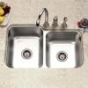 Houzer 32" Stainless Steel Undermount 60/40 Double Bowl Kitchen Sink view 2