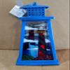 SunRays Lighthouse Solar Light Lantern Blue view 1