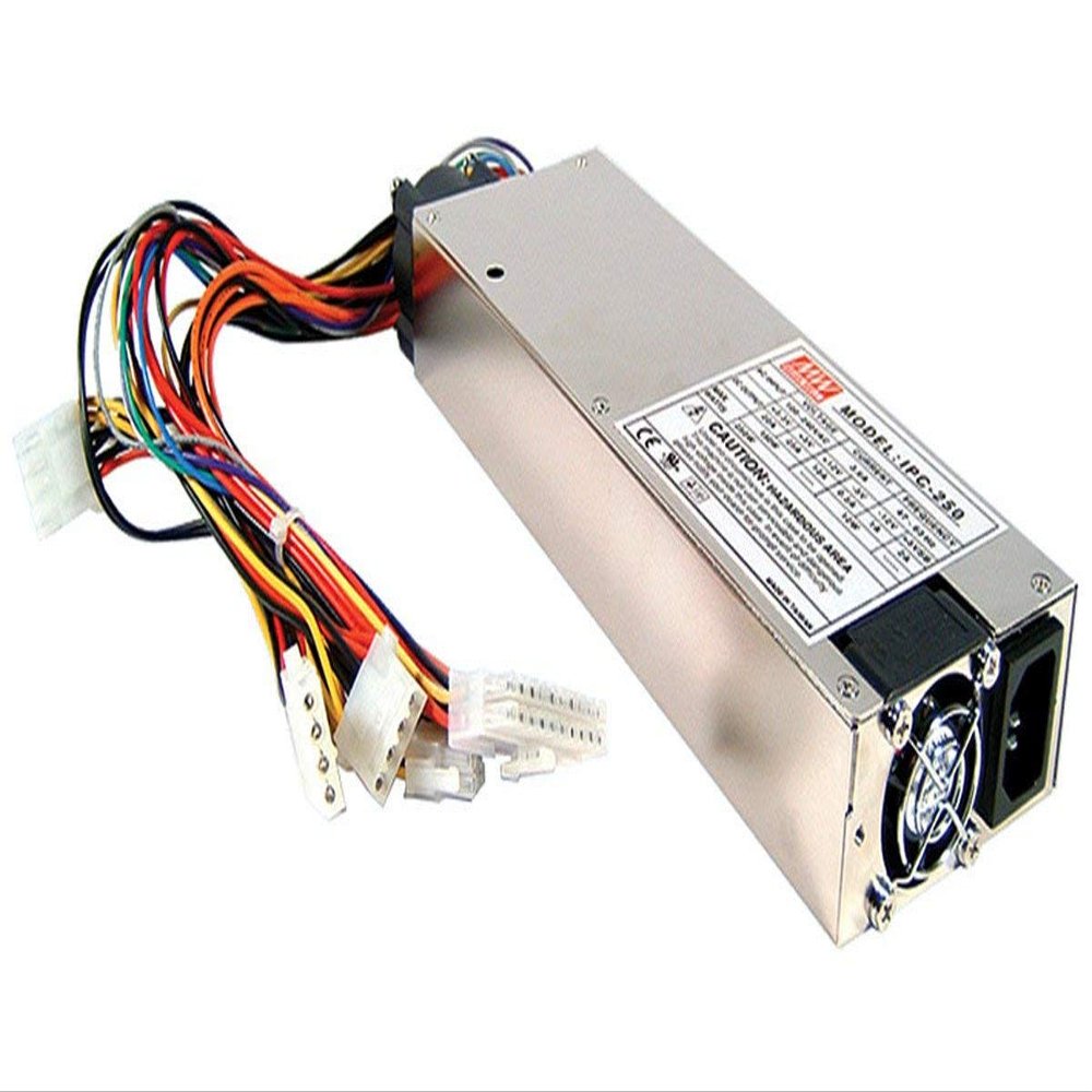 MW Mean Well IPC-250 12V 15A 250W Industrial 1U ATX 12V/P4 PC Power Supply