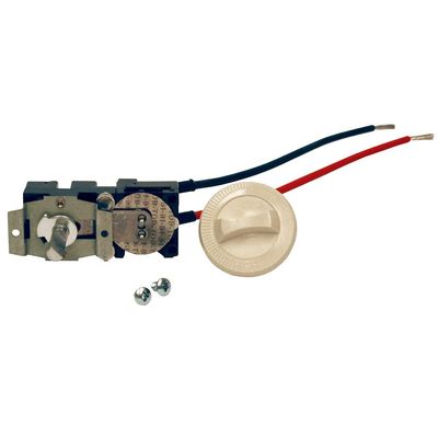 Cadet Com-Pak Electric Wall Heater Single Pole Built-in Thermostat Kit for Models CS, CM or CST (Model: CTT1A, Part: 67065), 22 Amp, 240/208/120 Volt, Almond