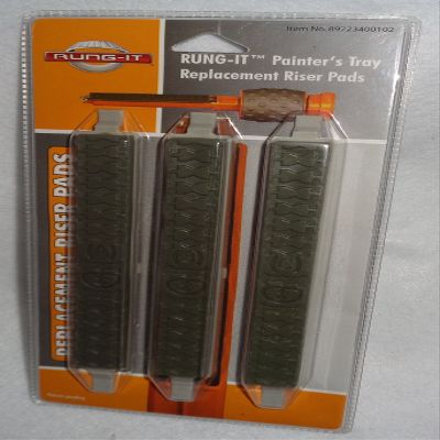 Rung-It Painter's Tray Replacement Riser Pads Case Pack 8