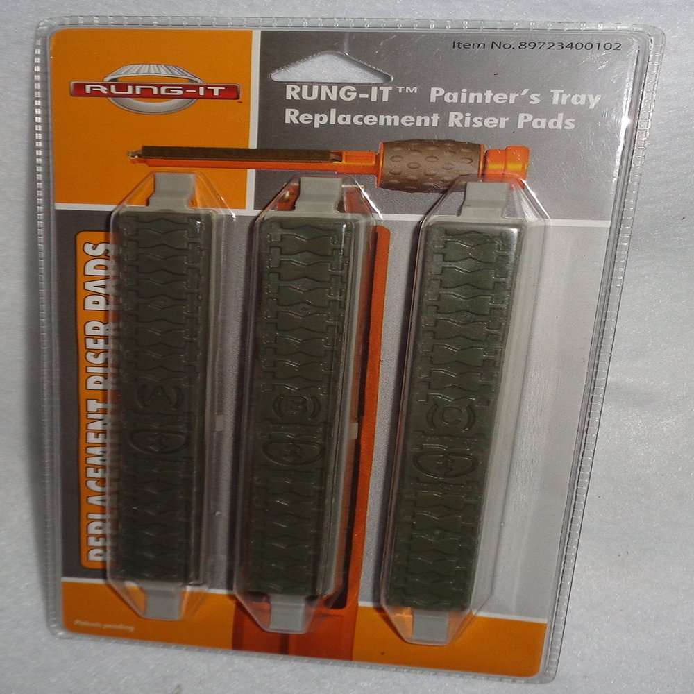 Rung-It Painter's Tray Replacement Riser Pads Case Pack 8