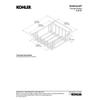 KOHLER Wire Basket Trough Undertone view 3