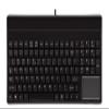 Cherry G86-62401 Compact Keyboard - Integrated Touchpad - USB - Black- Spill Resistant (G86-62401EUADAA) view 2