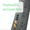 APC Surge Protector with Telephone, DSL and Coaxial Protection, P8VT3, 2770 Joules, 8 Outlet Surge Protector Power Strip Gray view 2