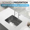 Better Houseware Stainless Steel Sink Protector Mat - Stainless Steel Sink Rack for Bottom of Sink Protectors for Kitchen Sinks 24 x 12 x 1 view 4