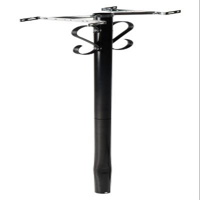 Gibraltar Mailboxes Premium Galvanized Steel Black, Mailbox Post, PBK00000