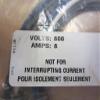 CROUSE HINDS 5000111-603E Receptacle 8AMP 600VAC 5PINE Male Connection view 3