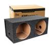 Bbox Dual Sealed 12 Inch Subwoofer Enclosure - Pro Audio Tuned Dual Sealed Car Subwoofer Boxes & Enclosures - Premium Subwoofer Box Improves Audio Quality, Sound & Bass - Spring Terminals view 1