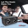 Bbox Dual Sealed 12 Inch Subwoofer Enclosure - Pro Audio Tuned Dual Sealed Car Subwoofer Boxes & Enclosures - Premium Subwoofer Box Improves Audio Quality, Sound & Bass - Spring Terminals view 3