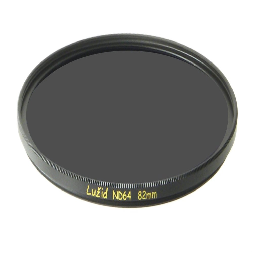 LUID X2 82mm ND64 MC Filter Schott B270 Glass Brass Frame ND 1.8 Multi-Coated 82 Luzid