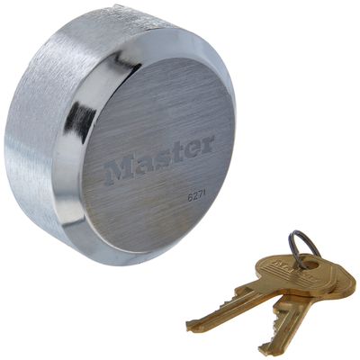 Master Lock 6271KAW700A 80245 MASTERLOCK CO 2-7/8" Shackleless Lock, Plain