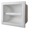 Handmade Custom T/P USA Made T/P Recessed Ceramic Bathroom Toilet Paper Holder USA Made, Easy to Install, Easy to Clean, Sanitary, Will not Rust or Black Mold T/P view 1