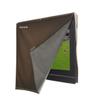 acoveritt Outdoor 55" TV Set Cover,Scratch Resistant Liner Protect LED Screen Best-Compatible with Standard Mounts and Stands (Tan) view 2