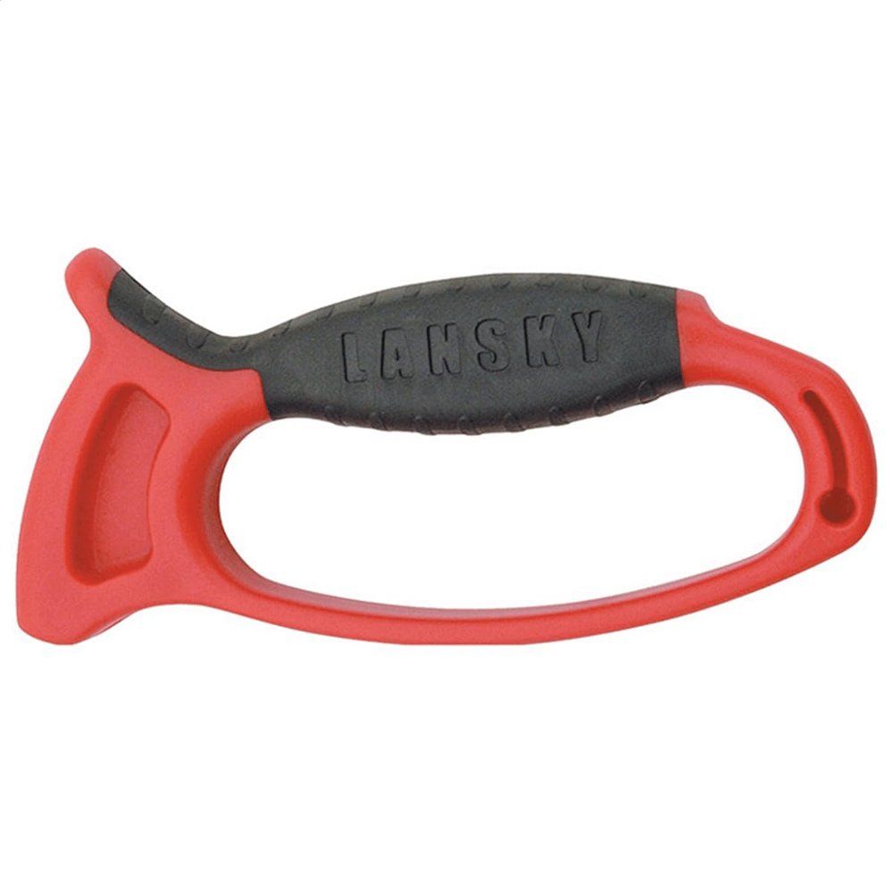 Lansky Deluxe Easy Grip Sharpener, Black