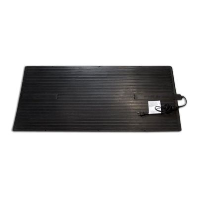 Cozy Products Super Foot Warmer, Small and Portable Heated Rubber Mat, Personal Space Heater for Home, Office, Garage, and Car, 135 Watts, 8 lbs, 36.5" x 16" x 0.25", Black