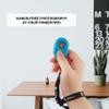 CamKix Wireless Camera Shutter Remote Control for Smartphones  Create Amazing Photos and Selfies (Blue) view 2